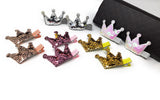 Princess Crown Sequins Hair Clips, Princess Hair Clips for Girls, Barrettes Sequins Clips, Toddler Hair Clips, Birthday Gifts, 1 Pair