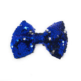 5" Double Side Reversible Sequins Hair Bows Without Clip for DIY Craft Kids Headwear Supplies, DIY Crafts , Hair Accessories