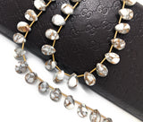 White Oyster Copper Turquoise Beads, Gemstone Beads, Wholesale Beads for DIY Jewelry Making, Jewelry Supplies, 10X7.5mm , 22 Pcs