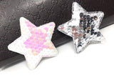 Star Sequins Padded Patch Applique, Star Applique, Star Patch, DIY Crafts, Headwear Supplies, DIY Hair Clips Supplies, 1 Pc