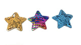 Star Sequins Padded Patch Applique, Star Applique, Star Patch, DIY Crafts, Headwear Supplies, DIY Hair Clips Supplies, 1 Pc