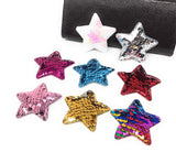 Star Sequins Padded Patch Applique, Star Applique, Star Patch, DIY Crafts, Headwear Supplies, DIY Hair Clips Supplies, 1 Pc