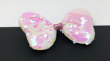 Reversible Sequin Bow Hair Clips, Hair Bow With Alligator Clips, Sequins Hair Bow Kids Girl Barrette Hair Accessories , Blue, Pink, 1 Pc