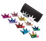 Princess Crown Sequins Hair Clips, Princess Hair Clips for Girls, Barrettes Sequins Clips, Toddler Hair Clips, Birthday Gifts, 1 Pair