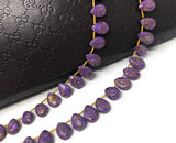 Purple Copper Turquoise Gemstone Beads, Turquoise Beads, Wholesale Bulk Beads for DIY Jewelry Making, Jewelry Supplies, 10X7.5mm , 23 Pcs