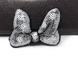 Sequin Bow Hair Clips, Hair Bow With Alligator Clips, Sequins Hair Bow Kids Girl Barrette Hair Accessories, 1 Pc