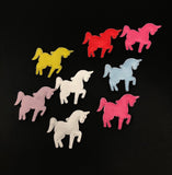 Unicorn Sequins Padded Patch Applique, Unicorn Applique, Unicorn Patch, DIY Crafts, Headwear Supplies, DIY Hair Clips Supplies, 1 Pc