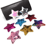 Star Sequins Padded Patch Applique, Star Applique, Star Patch, DIY Crafts, Headwear Supplies, DIY Hair Clips Supplies, 1 Pc