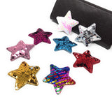 Star Sequins Padded Patch Applique, Star Applique, Star Patch, DIY Crafts, Headwear Supplies, DIY Hair Clips Supplies, 1 Pc