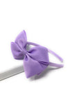 Hair Bow Headband for Girls, Hair Accessories for Kids, Satin Lined Hard Hair bow Hairband, Birthday Gift and Party Favors, 1 Pc