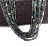 Labradorite Faceted Beads, Natural Gemstone Beads, Wholesale Beads, Bulk Beads, 13" Strand