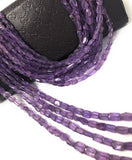 Natural Amethyst Gemstone Beads, Jewelry Supplies for Jewelry Making, Bulk Wholesale Beads, 12.5" Strand