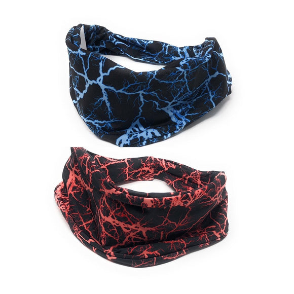 Unisex Yoga Headband, Sports Running Headband , Printed Sweat Headband, Workout Headwrap for Gym, 1 Pc