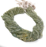 Natural Prehnite Beads, Gemstone Beads, Bulk Wholesale Beads for Jewelry Making, Jewelry Supplies, 4-5mm, 14"Strand