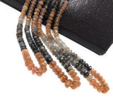 Multi Moonstone Beads, Gemstone Beads, Jewelry Supplies, Jewelry Making, Wholesale Beads, Bulk Beads, 5mm-6mm , 16" Strand