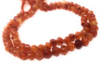 Natural Carnelian Gemstone Beads, Onion Shape Smooth Carnelian Beads, Jewelry Supplies for Jewelry Making, Bulk Wholesale Beads, 10" Strand