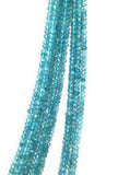 Natural Apatite Gemstone Beads, Genuine Gemstone Wholesale Jewelry Supplies for Jewelry Making, 3.5-4mm, 13" Strand