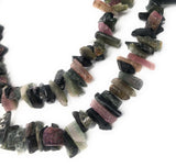 Multi Tourmaline Gemstone Beads - Rough Polished, Tourmaline Gemstone Beads, Jewelry Supplies, Wholesale Beads, 8" Strand, 7x3mm-16x5mm