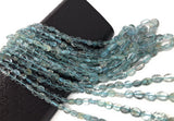 Moss Aquamarine Beads, Gemstone Beads, Moss Aquamarine Smooth Oval Beads , Jewelry Supplies for Jewelry Making, Wholesale Beads,