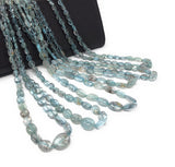 Moss Aquamarine Beads, Gemstone Beads, Moss Aquamarine Smooth Oval Beads , Jewelry Supplies for Jewelry Making, Wholesale Beads,