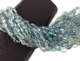 Moss Aquamarine Beads, Gemstone Beads, Moss Aquamarine Smooth Oval Beads , Jewelry Supplies for Jewelry Making, Wholesale Beads,