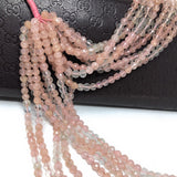 Morganite Beads, Gemstone Beads, Jewelry Supplies for Jewelry Making, Natural Morganite, 4.5-5mm , 12.5" Strand AAA Quality