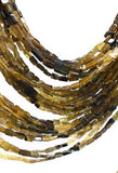 natural petro tourmaline beads multicolor gemstone bead strand for boho and spiritual jewelry supplies