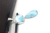 Larimar Pendant, Natural Gemstone Pendant, Sterling Silver Jewelry, Bohemian Jewelry, Wholesale Jewelry Making Supplies, Gifts for Her