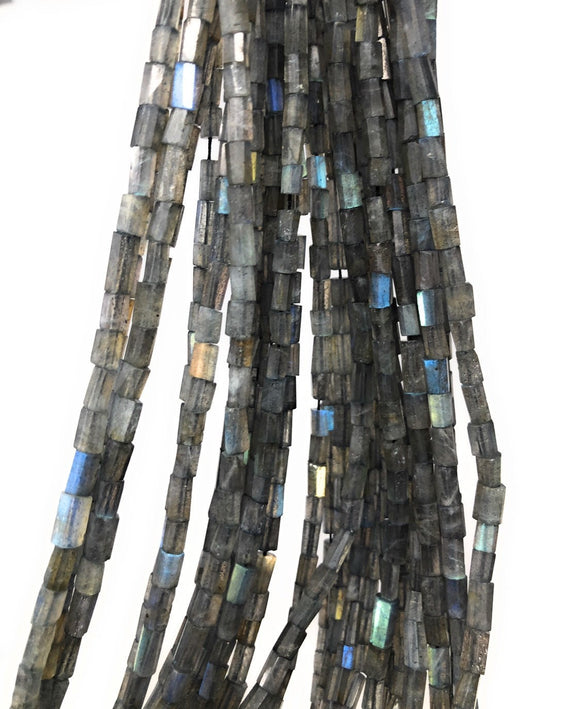 Labradorite Faceted Beads, Natural Gemstone Beads, Wholesale Beads, Bulk Beads, 13