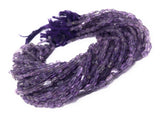 Natural Amethyst Gemstone Beads, Jewelry Supplies for Jewelry Making, Bulk Wholesale Beads, 12.5" Strand