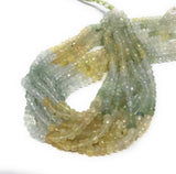 Prehnite Beads, Natural Shaded Prehnite Beads, Gemstone Beads, Bulk Wholesale Beads, Jewelry Supplies, 5mm, 12.5" Strand