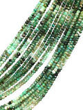 Natural Chrysoprase Beads, Gemstone Beads, Wholesale Beads, Bulk Beads, Jewelry Supplies for Jewelry Making, 4-5mm, 13"strand