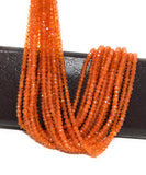 Carnelian Gemstone Beads, Natural Carnelian Beads, Jewelry Supplies for Jewelry Making, Bulk Beads, Wholesale Beads, 13" Strand