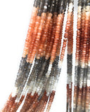 Multi Moonstone Beads, Gemstone Beads, Jewelry Supplies for Jewelry Making, Wholesale Beads, Bulk Beads, AA Quality, 13.25" Strand