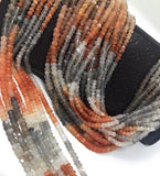 Multi Moonstone Beads, Gemstone Beads, Jewelry Supplies for Jewelry Making, Wholesale Beads, Bulk Beads, AA Quality, 13.25" Strand