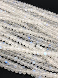 Rainbow Moonstone Beads, Moonstone Beads, Gemstone Beads, Jewelry Supplies, Wholesale Beads, Bulk Beads, 13" Strand