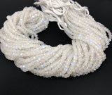 Rainbow Moonstone Beads, Moonstone Beads, Gemstone Beads, Jewelry Supplies, Wholesale Beads, Bulk Beads, 13" Strand