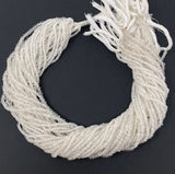 Clear Crystal Quartz Beads, Wholesale Bulk Beads, DIY Jewelry Making Supplies, Spiritual Energy Healing Chakra Gemstone Beads, 13" Strand