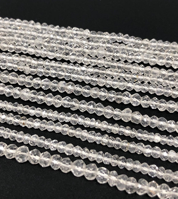 Crystal Quartz Beads, Gemstone Beads, Wholesale Beads, Bulk Beads, Jewelry Making Supplies, AAA+ Quality, 13
