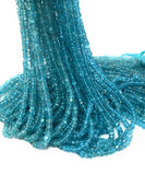 Natural Apatite Gemstone Beads, Genuine Gemstone Wholesale Jewelry Supplies for Jewelry Making, AAA+ Quality, 13" Strand