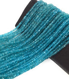 Natural Apatite Gemstone Beads, Genuine Gemstone Wholesale Jewelry Supplies for Jewelry Making, AAA+ Quality, 13" Strand