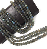 Natural Labradorite Gemstone Beads, Bulk Wholesale Beads for Jewelry Making, 6-7mm, 14" Strand