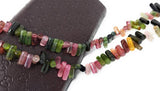 Natural Tourmaline Side Drilled Stick Beads, Gemstone Beads, Natural Tourmaline Beads, AAA+ Quality Wholesale Bulk Beads, 8" Strand