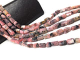 Pink Opal Gemstone Beads, Pink Opal Faceted Nugget Beads, Bulk Wholesale Beads, Jewelry Supplies, Jewelry Making, 13" Strand
