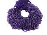 4mm Natural Amethyst Gemstone Beads, Jewelry Supplies for Jewelry Making, Wholesale Gemstone Beads, 13.5" Strand
