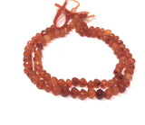 Natural Carnelian Gemstone Beads, Onion Shape Smooth Carnelian Beads, Jewelry Supplies for Jewelry Making, Bulk Wholesale Beads, 10" Strand