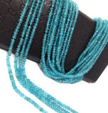 Natural Apatite Gemstone Beads, Genuine Gemstone Wholesale Jewelry Supplies for Jewelry Making, 3.5-4mm, 13" Strand