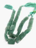 Natural Aventurine Gemstone Beads, Aventurine Beads, Wholesale Bulk Beads for Jewelry Making, 12x10mm-16x12mm , 8" Strand