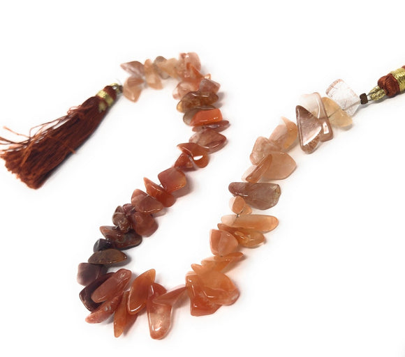 Natural Carnelian Beads - Rough Polished, Carnelian Gemstone Beads, Jewelry Supplies for Jewelry Making, Bulk Wholesale Beads, 8