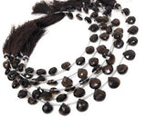 Natural Smokey Quartz Gemstone Beads, Jewelry Supplies for Jewelry Making, Wholesale Bulk Gemstone Beads, 8" Strand